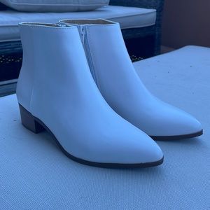 White booties